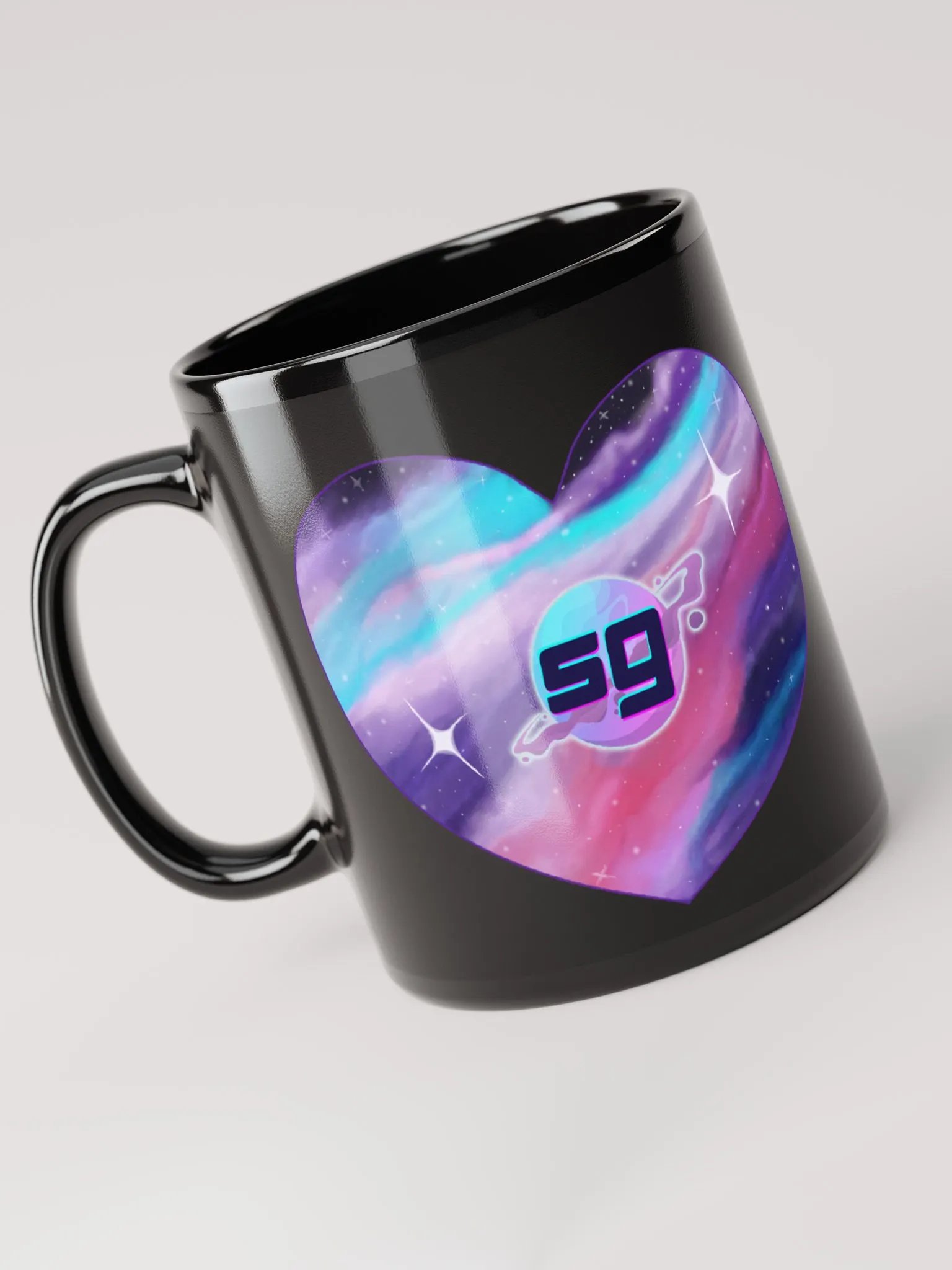 Galaxy Heart With Planet Logo! product image (6)