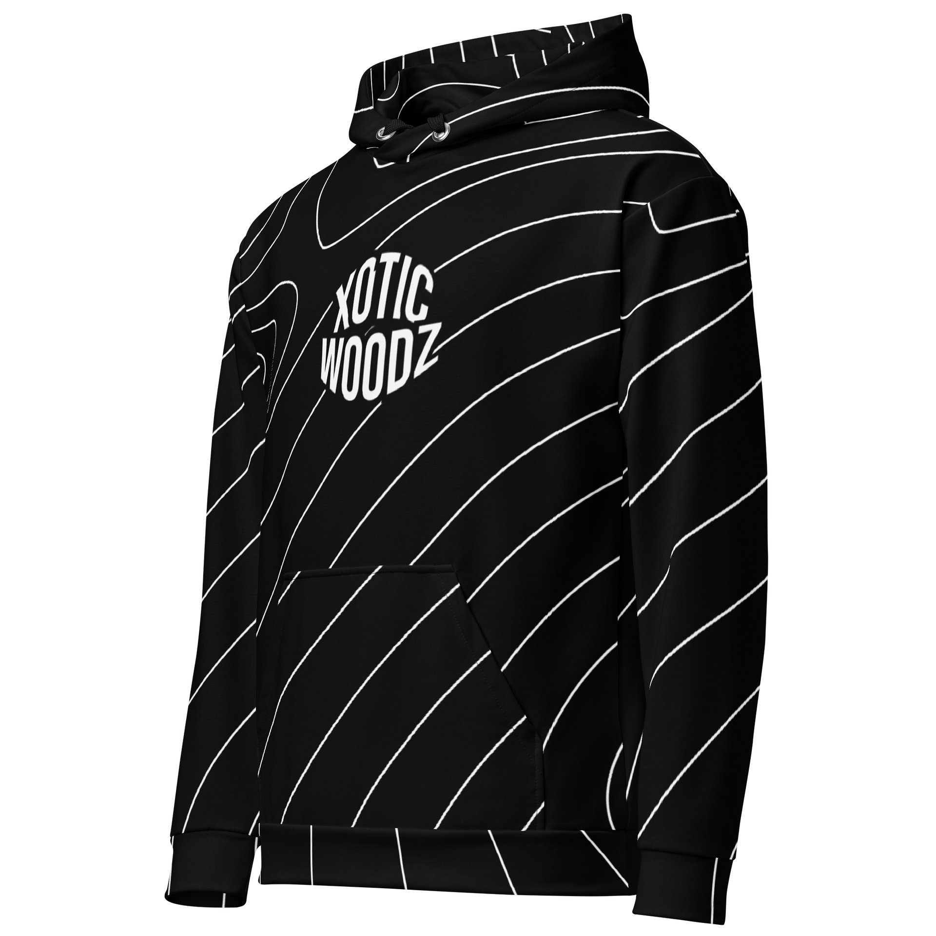 Flowing Monochrome Dreams Hoodie product image (2)