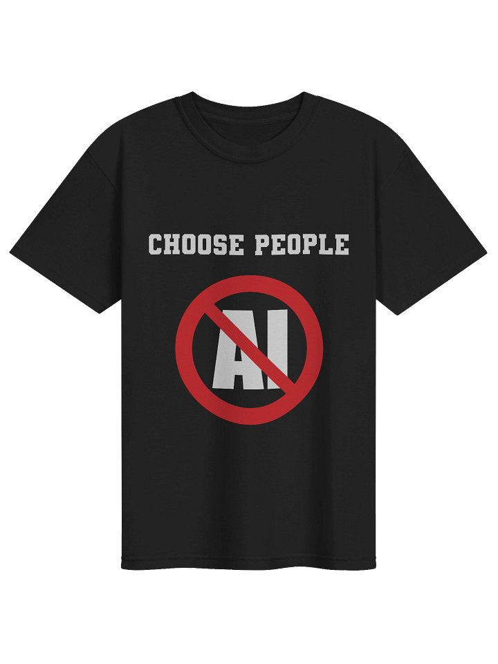 Choose People T-shirt (black) product image (1)