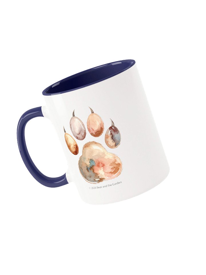 Bear and the Garden Logo Mug Dark Blue 11oz product image (2)