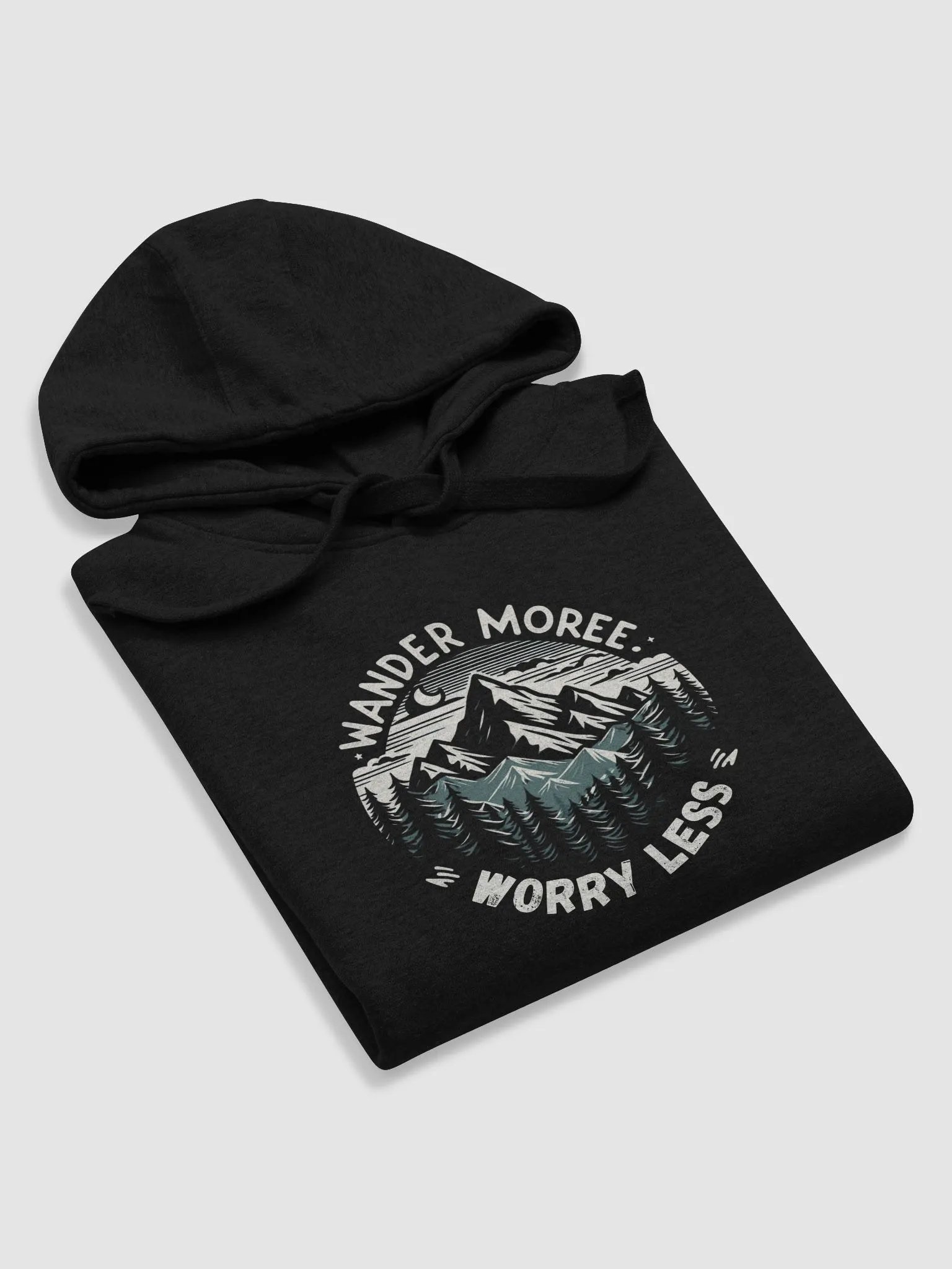 Wander More, Worry Less Premium Hoodie product image (60)