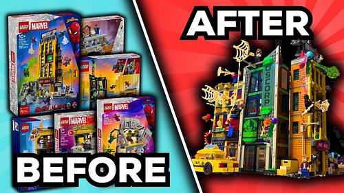 I Built a LEGO Spider-Man New York City! 🕷️🏙️

Can LEGO’s recent Spider-Man sets be combined to create one incredible New Yor...