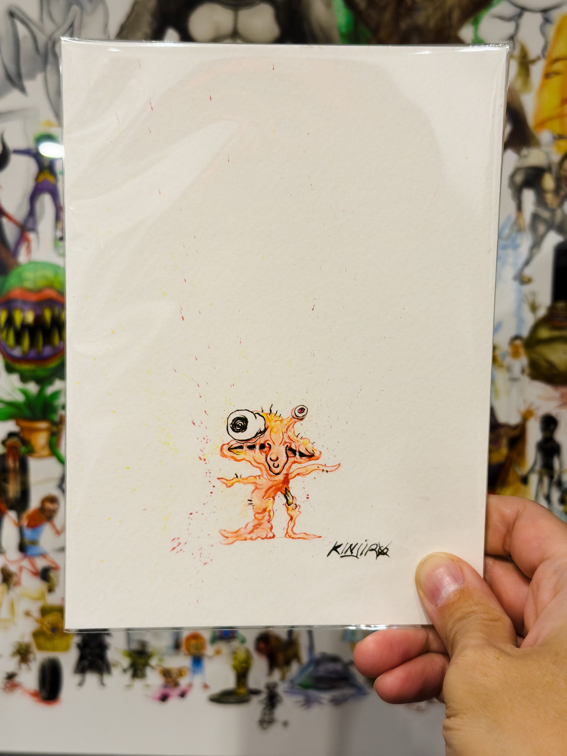 HOMUNCULUS! (Original Watercolor Painting) product image (2)