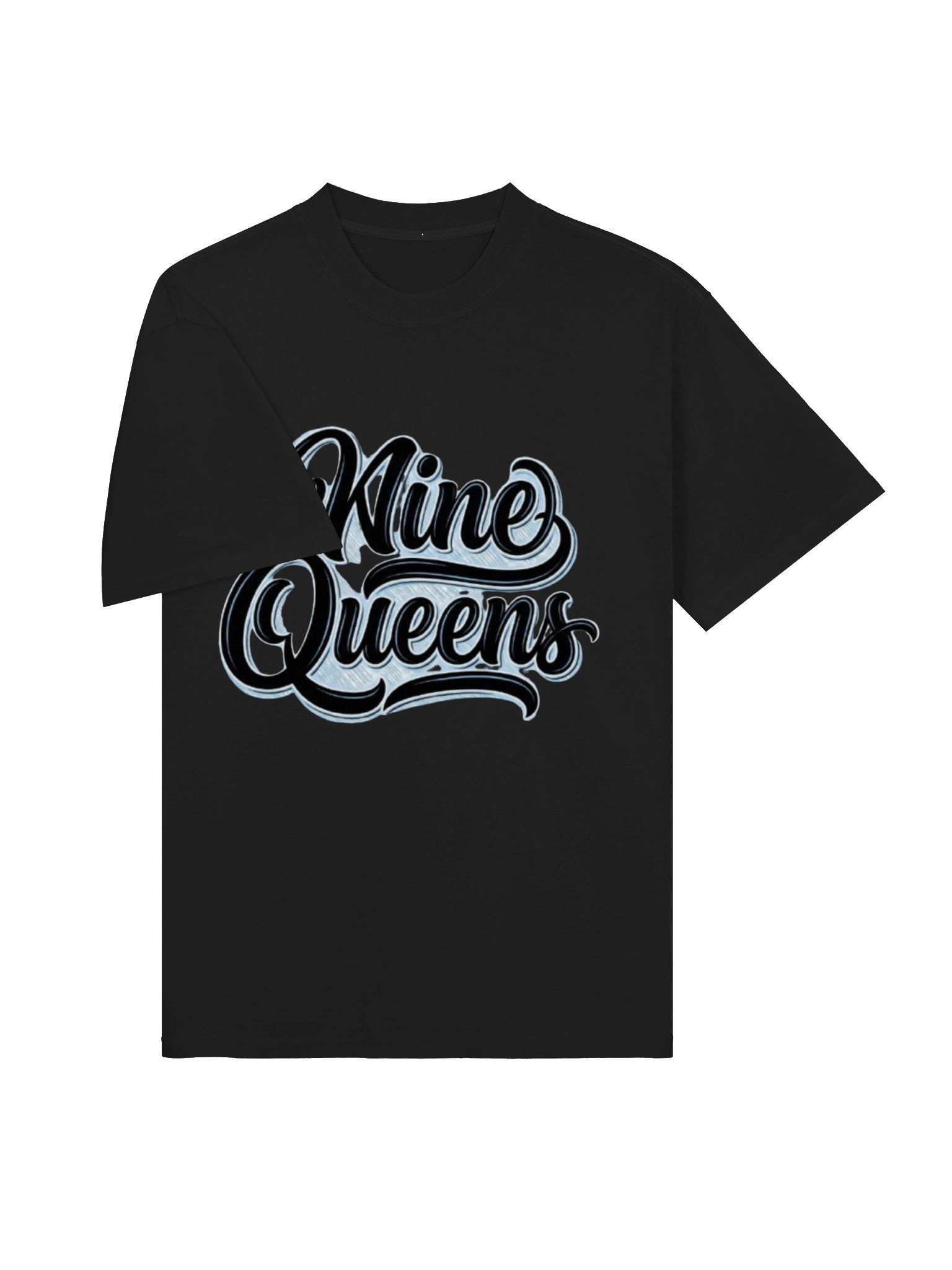 Nine Queens Faded Script Tee product image (4)