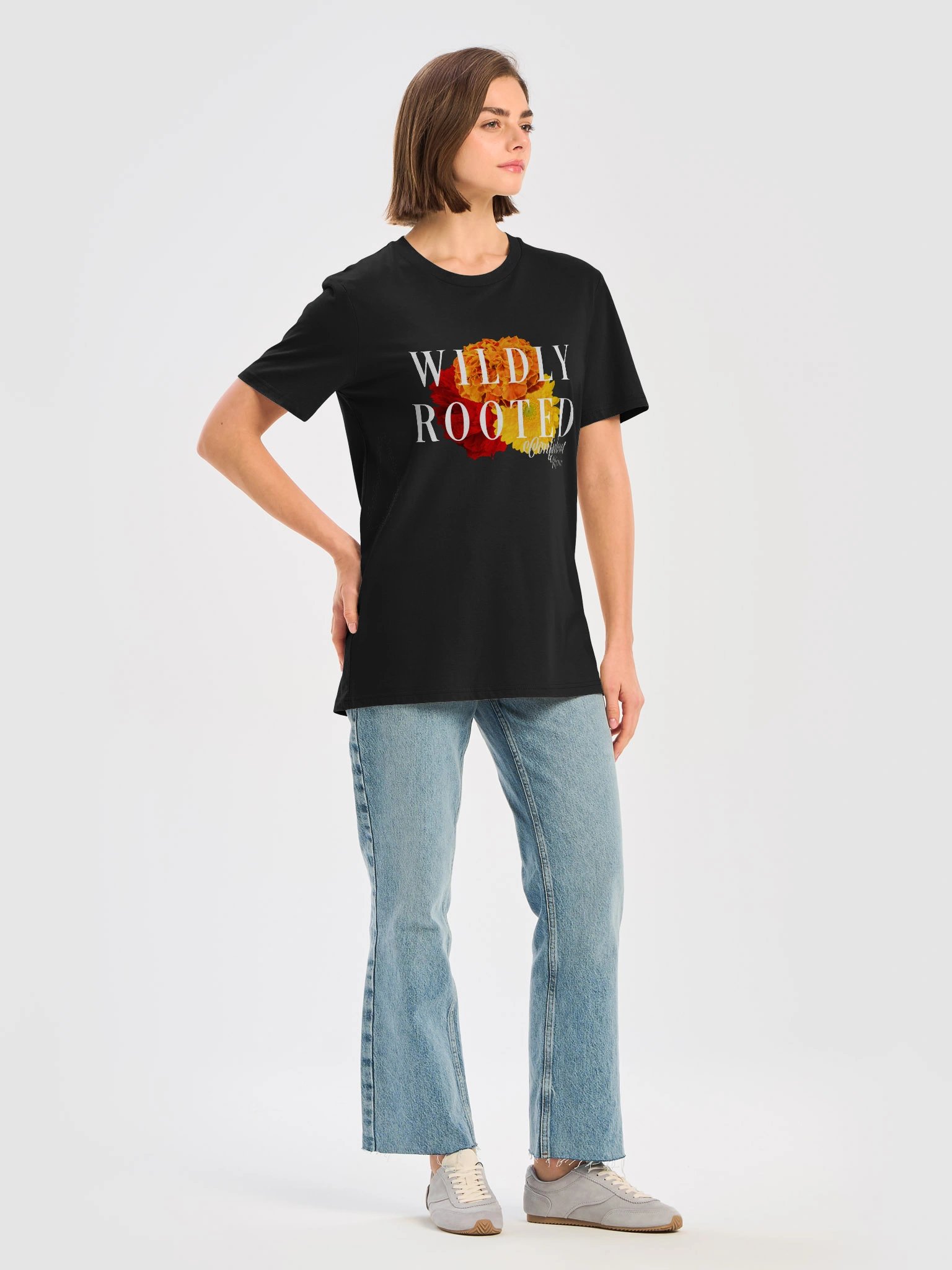 Wildly Rooted Organic Tee — Confident Mama product image (11)