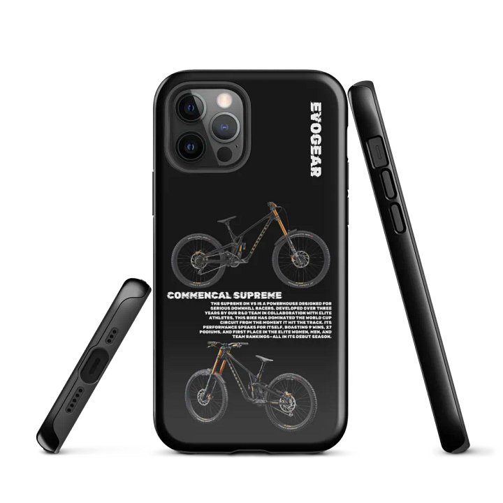 Black Supreme iPhone Case product image (1)
