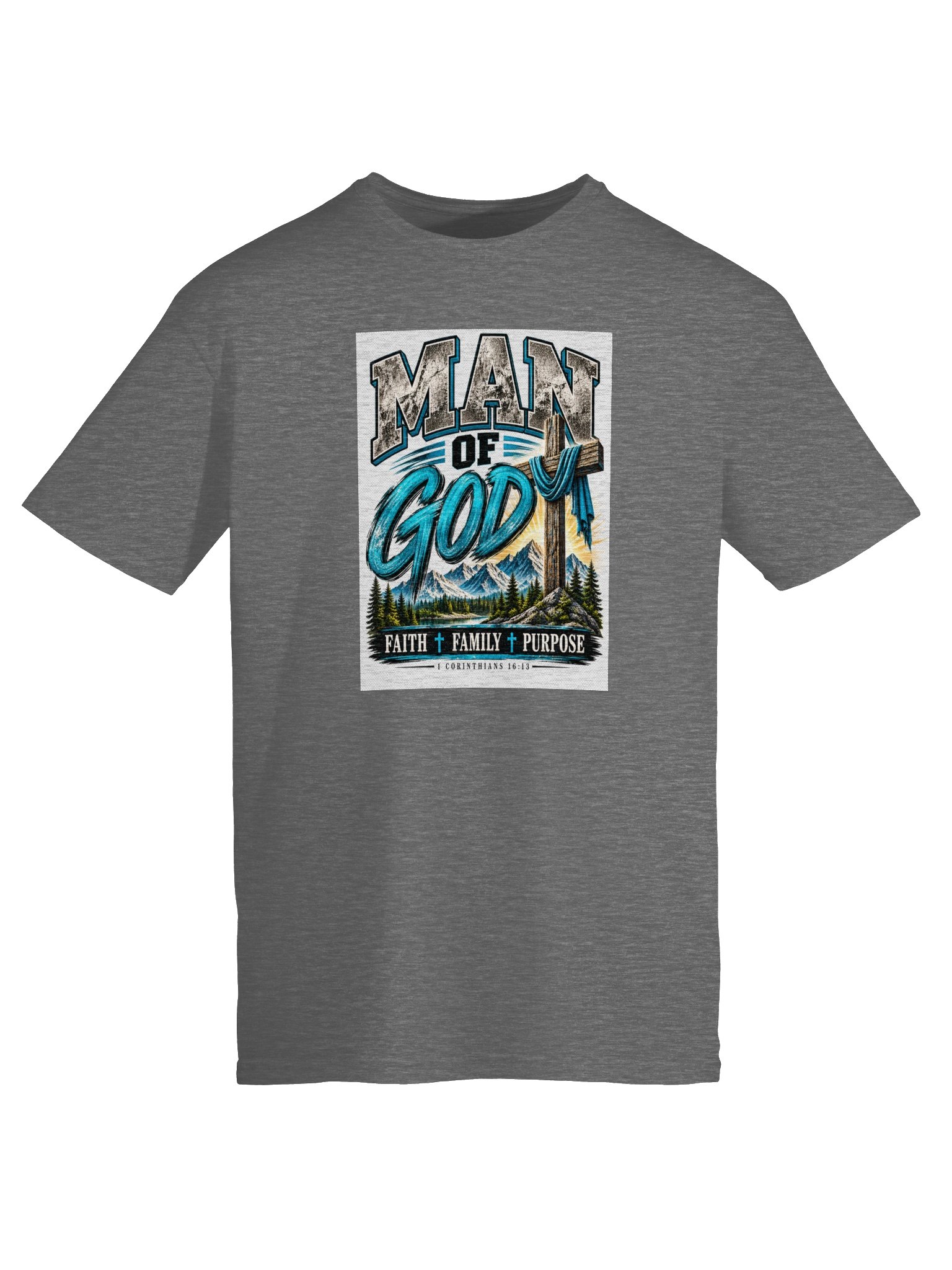 Man of God Faith Men's T-Shirt product image (5)