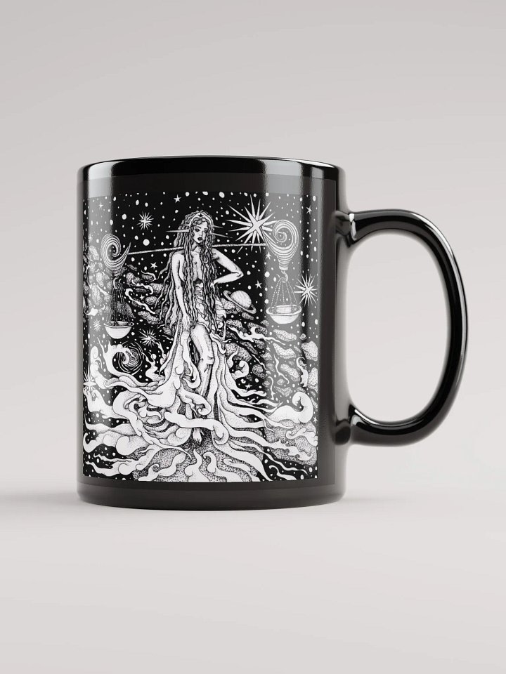 Libra Zodiac, Black Mug product image (1)
