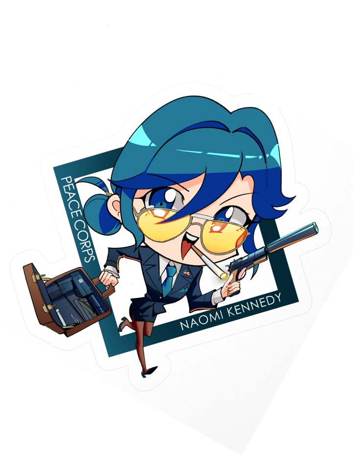 Naomi Kennedy Briefcase Sticker product image (5)
