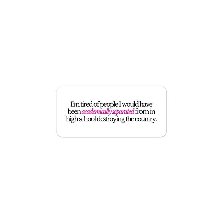 I’m Tired of People Sticker product image (1)