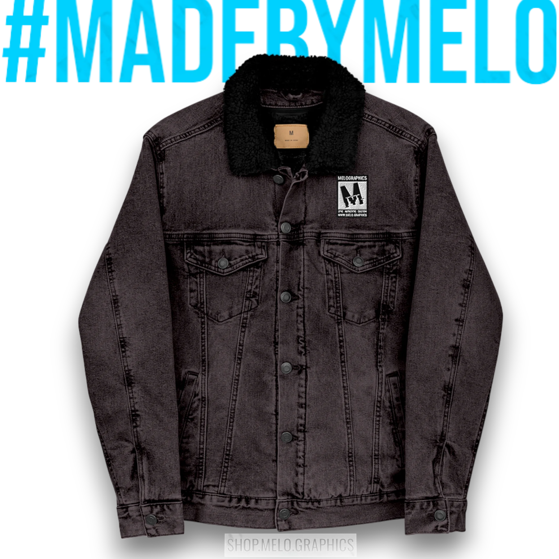 Rated M - Sherpa Denim Jacket | #MadeByMELO product image (9)