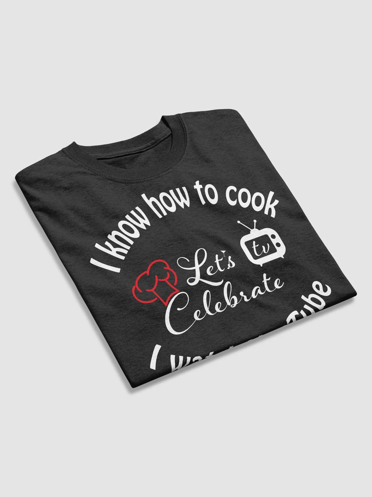 Let's Celebrate TV Circle Heavyweight T-Shirt product image (2)