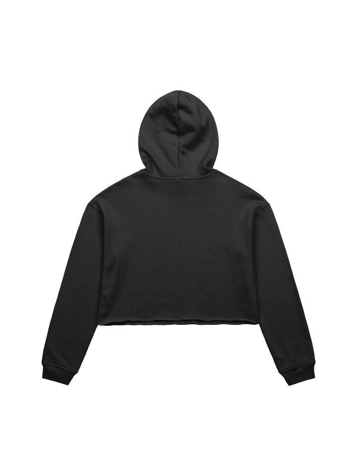 Princess of Chaos Skull Cropped Hoodie - Pink Text product image (2)