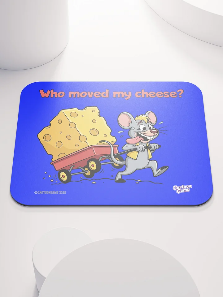 Who Moved My Cheese? Cartoon Mouse Classic Pad product image (1)