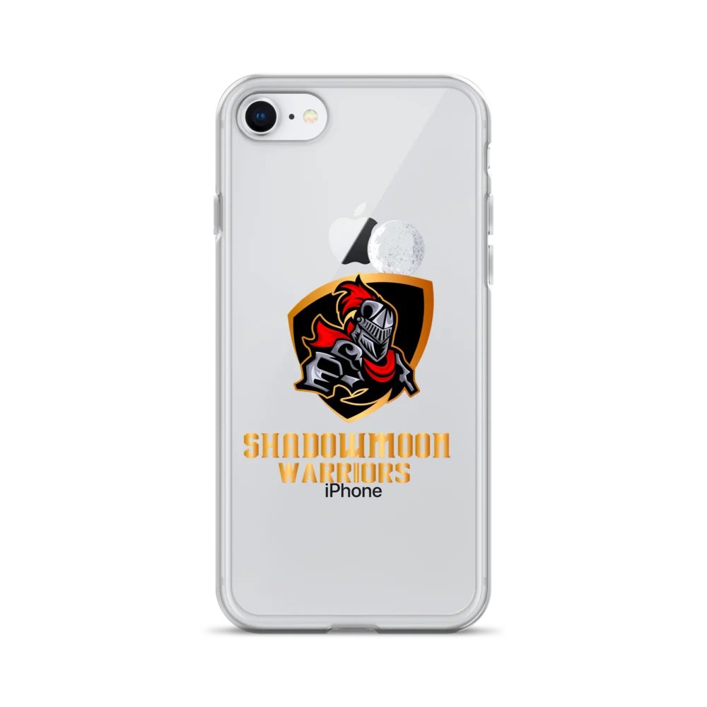 Shadowmoon Warriors – Official Crest Clear iPhone Case product image (1)
