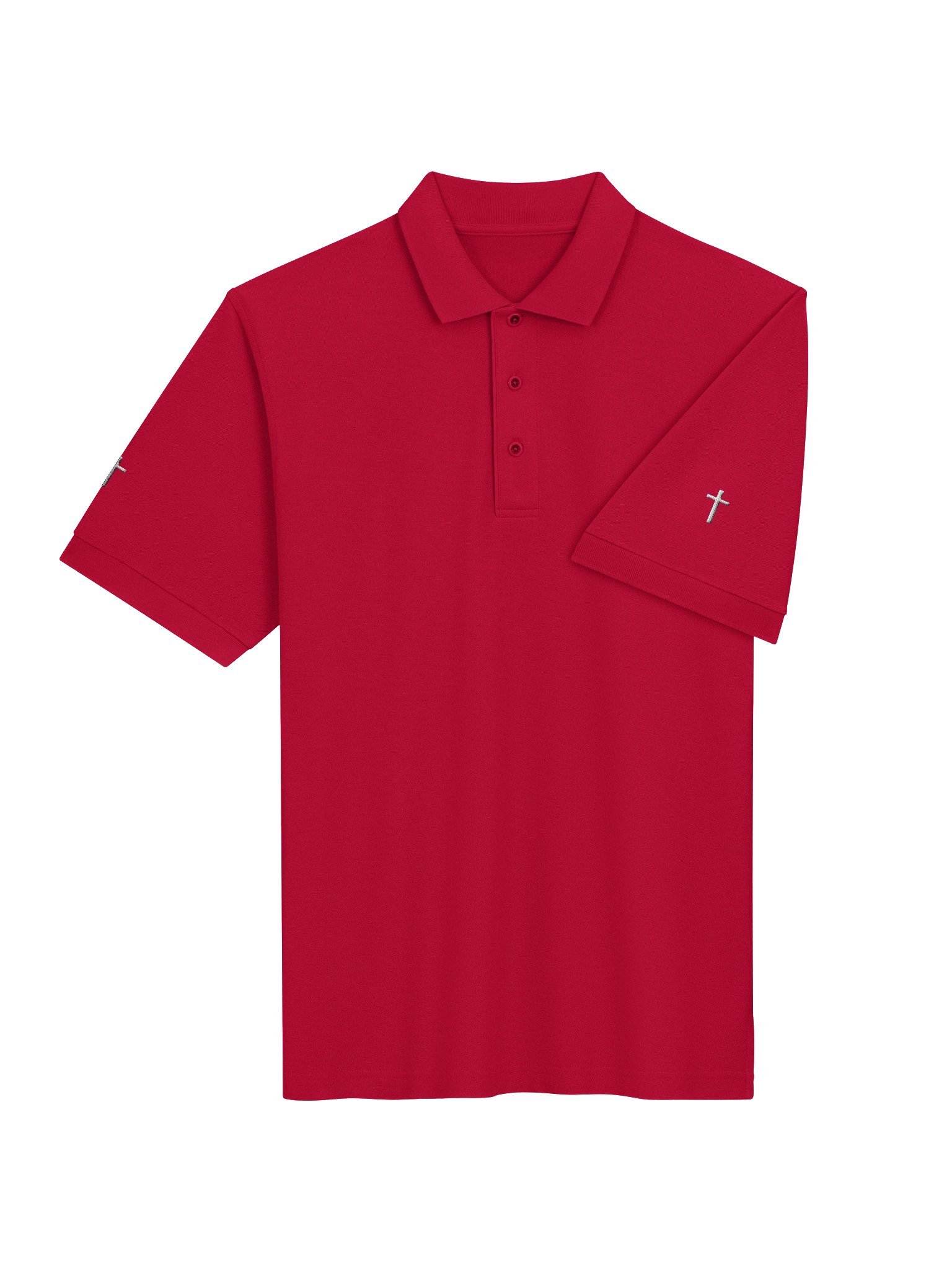 Unisex - Matthew 9:37 Embroidered Polo | John 1:1 Co. product image (4)