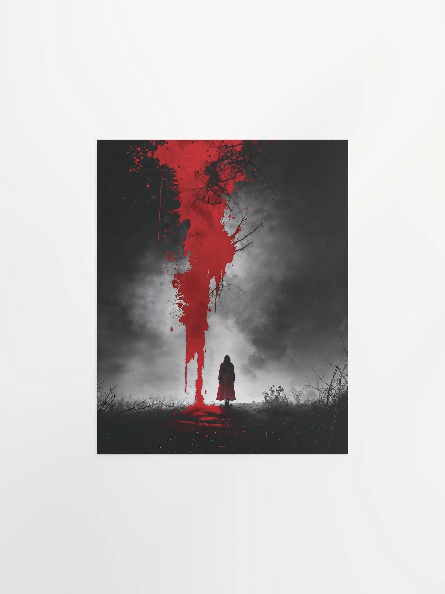 The Crimson Divide Matte Poster product image (4)