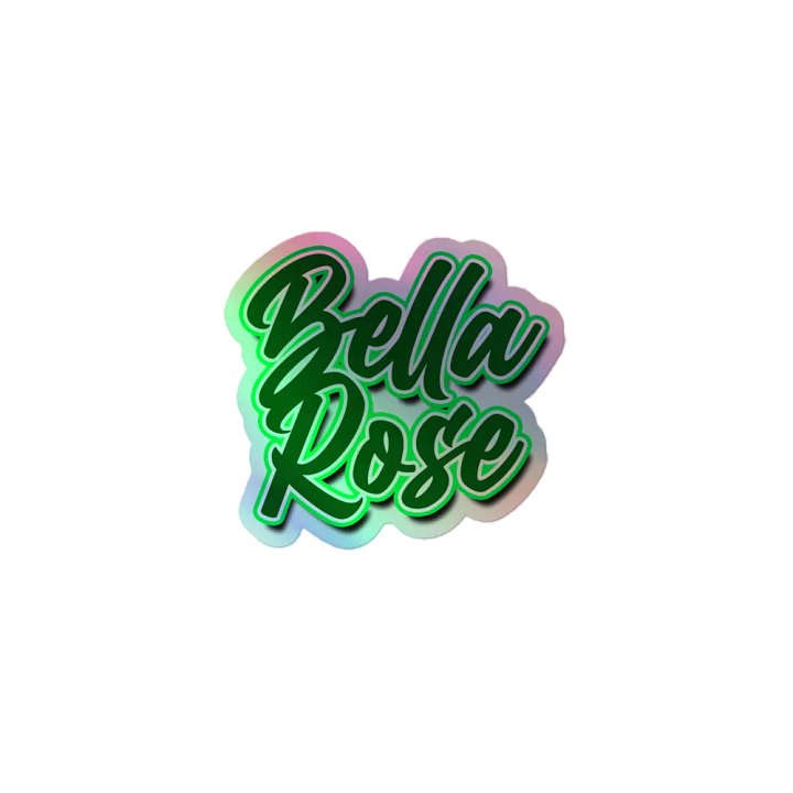 BellaRose St. Patty's Holographic Sticker Set product image (1)
