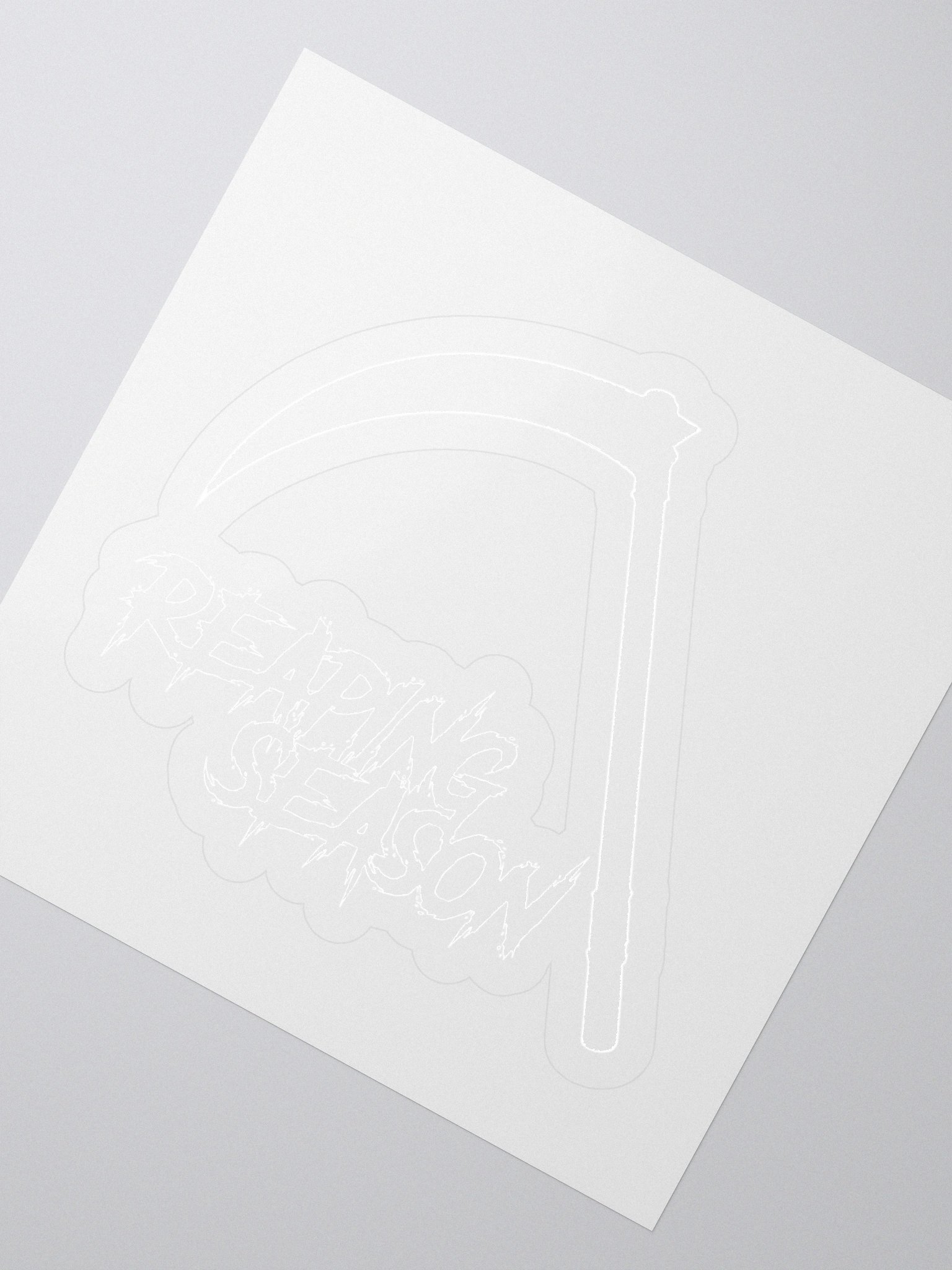 Sticker (White) product image (4)