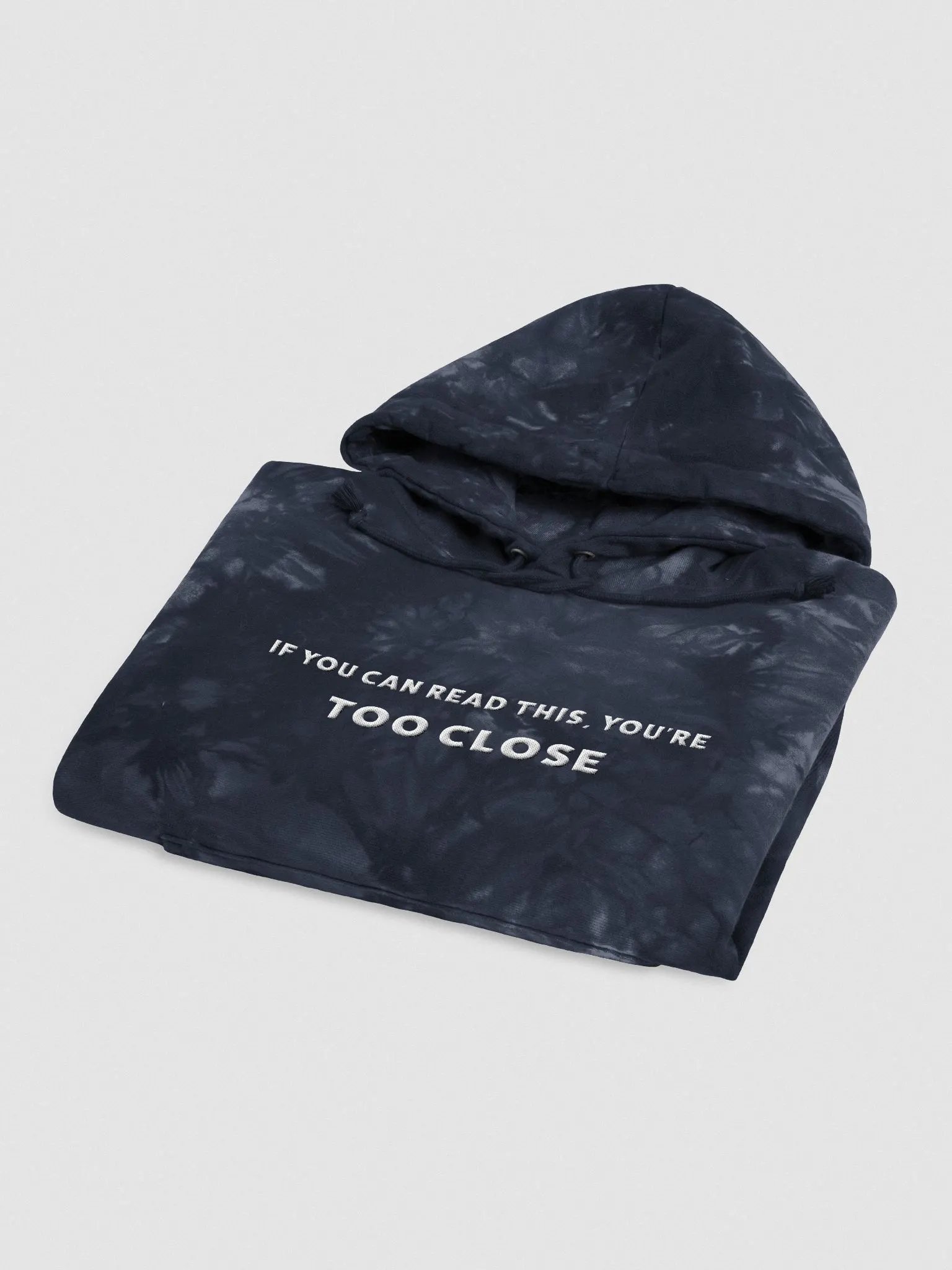 Too Close | Embroidered Champion Tie-Dye Hoodie product image (20)