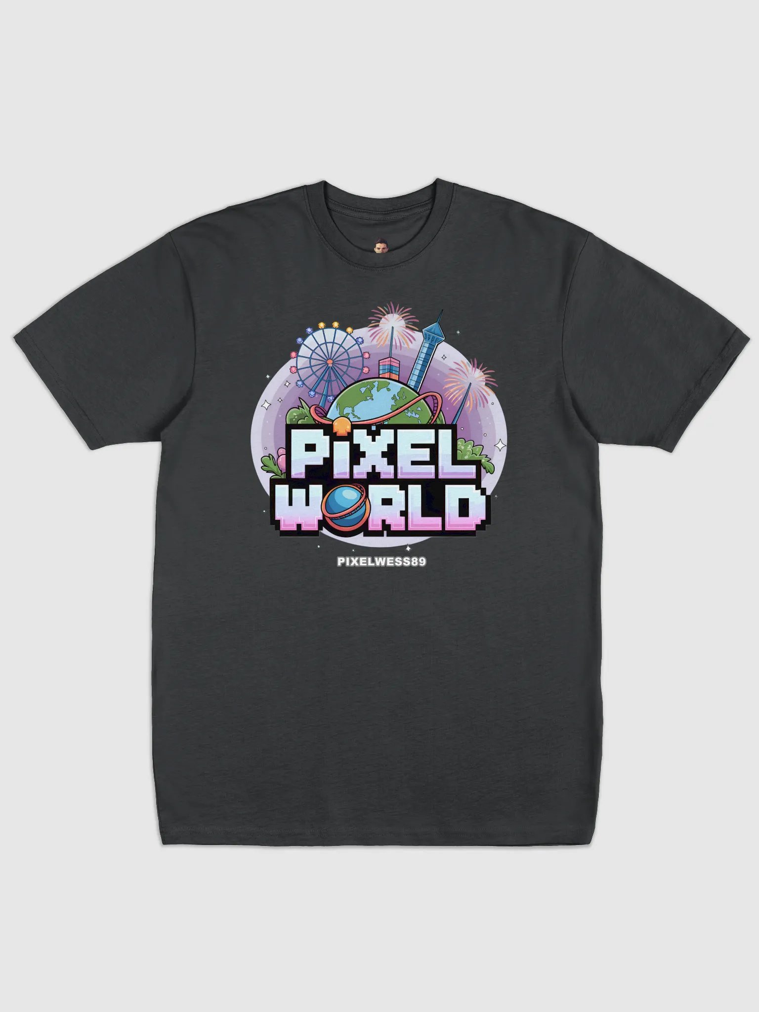 Pixel World - Premium T-shirt product image (1)