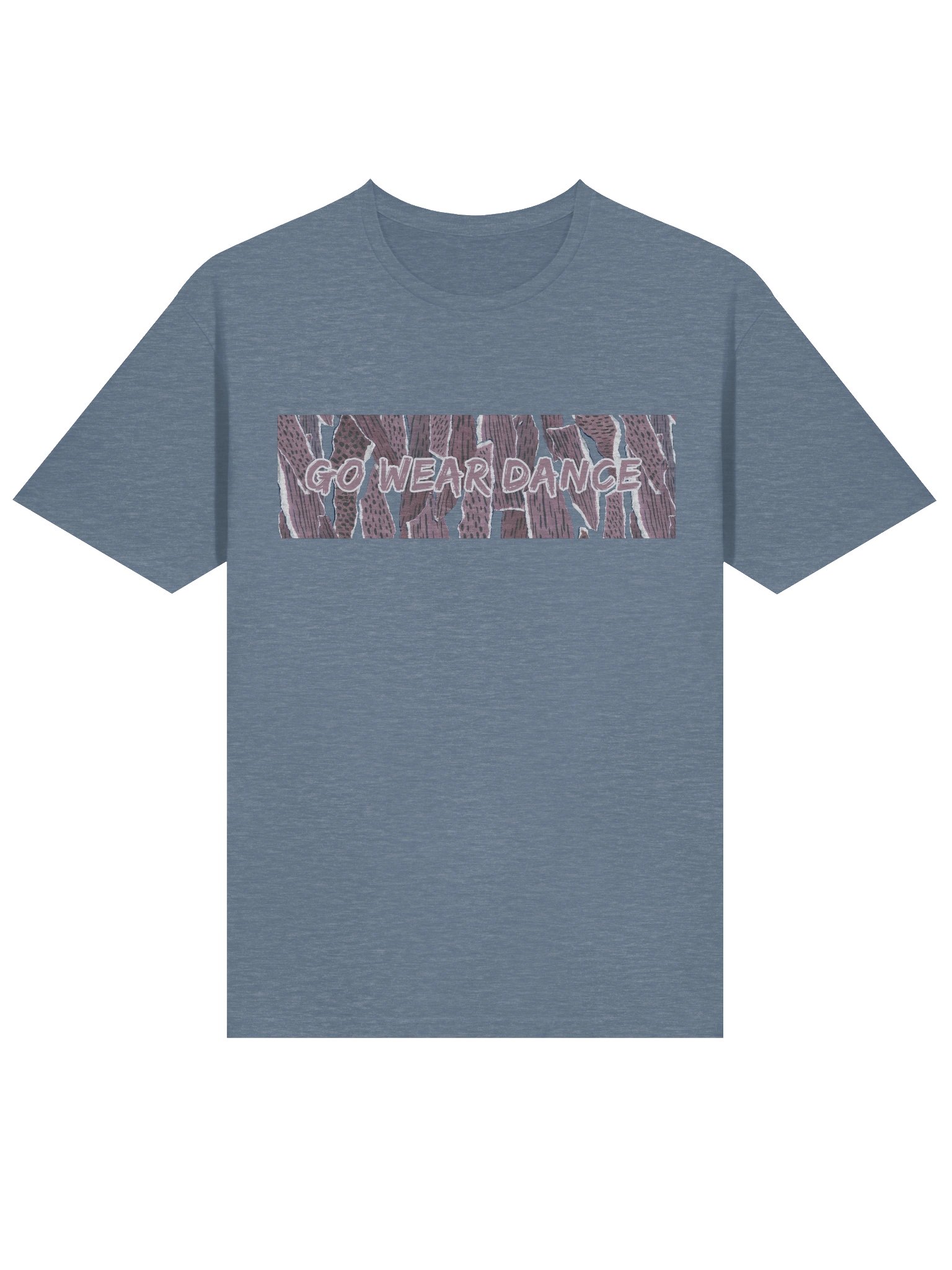 "Wild purple" soft t-shirt product image (2)