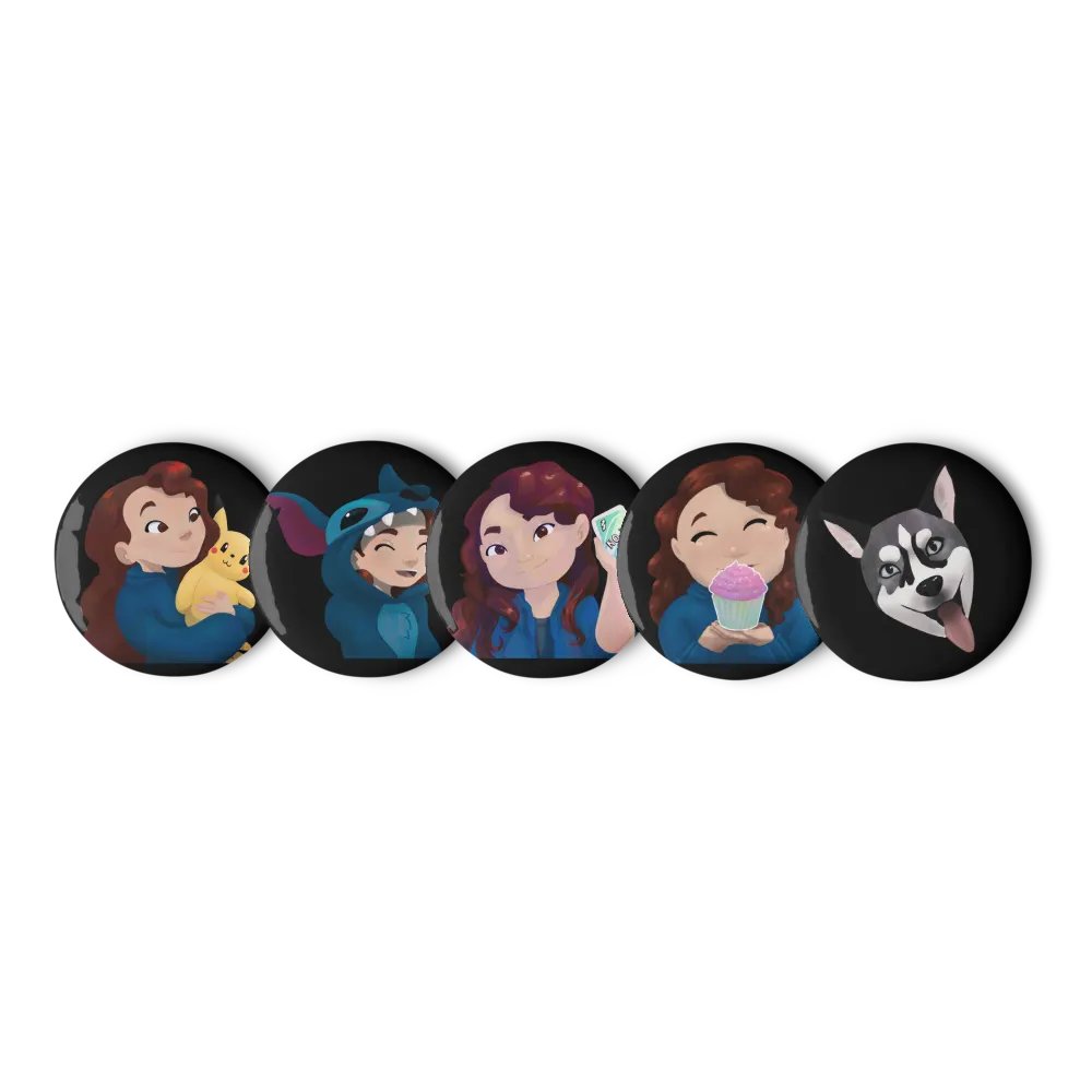 Goddess Ari Emotes 2 Pins product image (3)