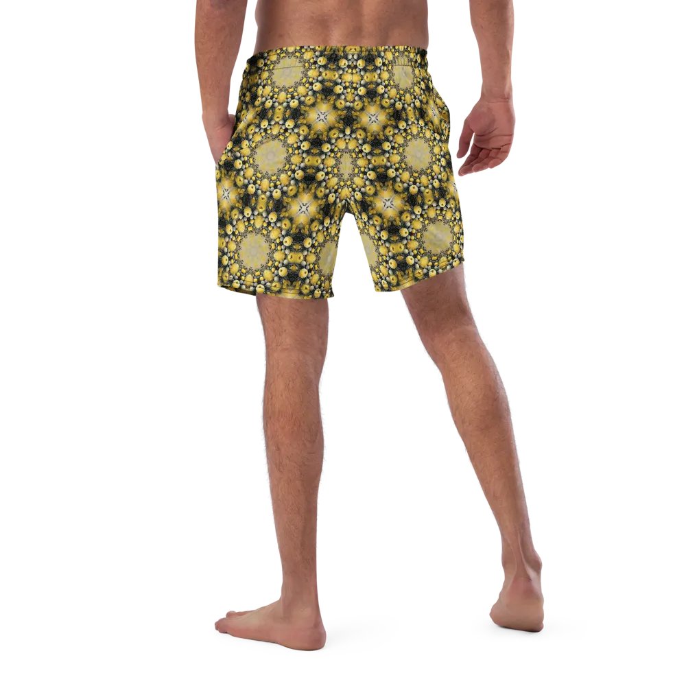 Golden Symmetry Swim Trunks product image (5)