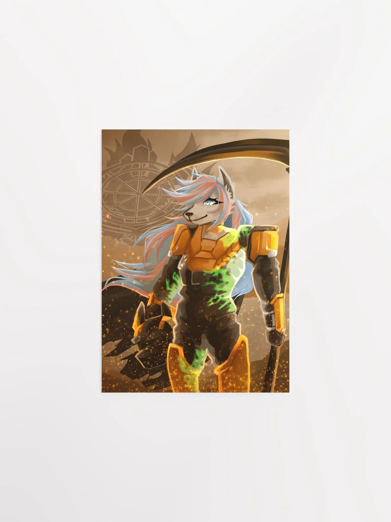 Helldiver Wolfy Poster product image (1)