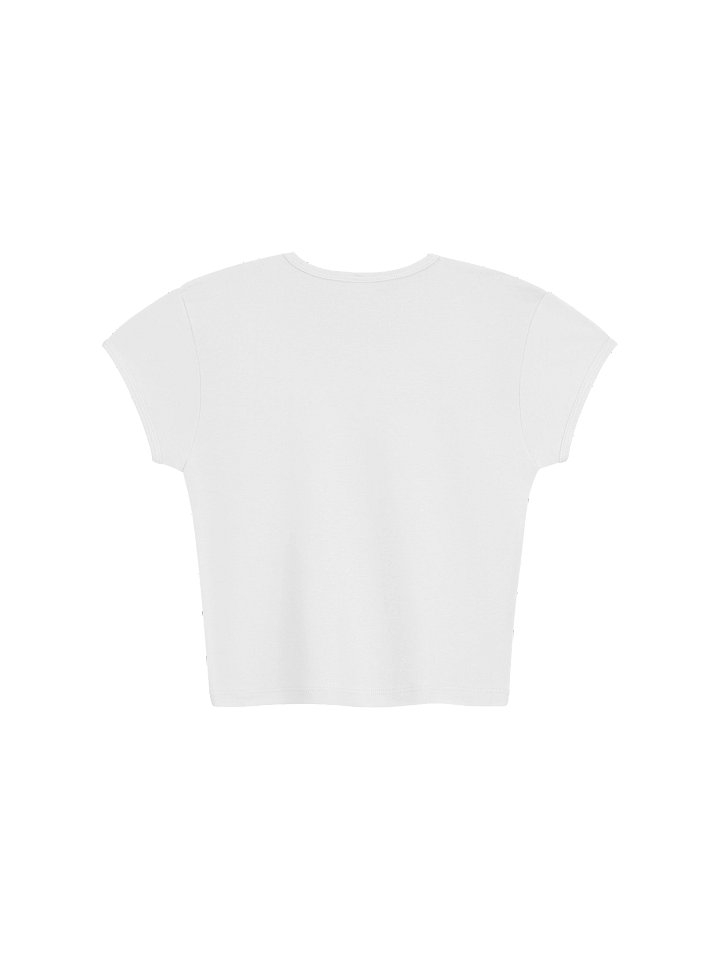 Sussy Baka Kiss Crop Tee product image (3)