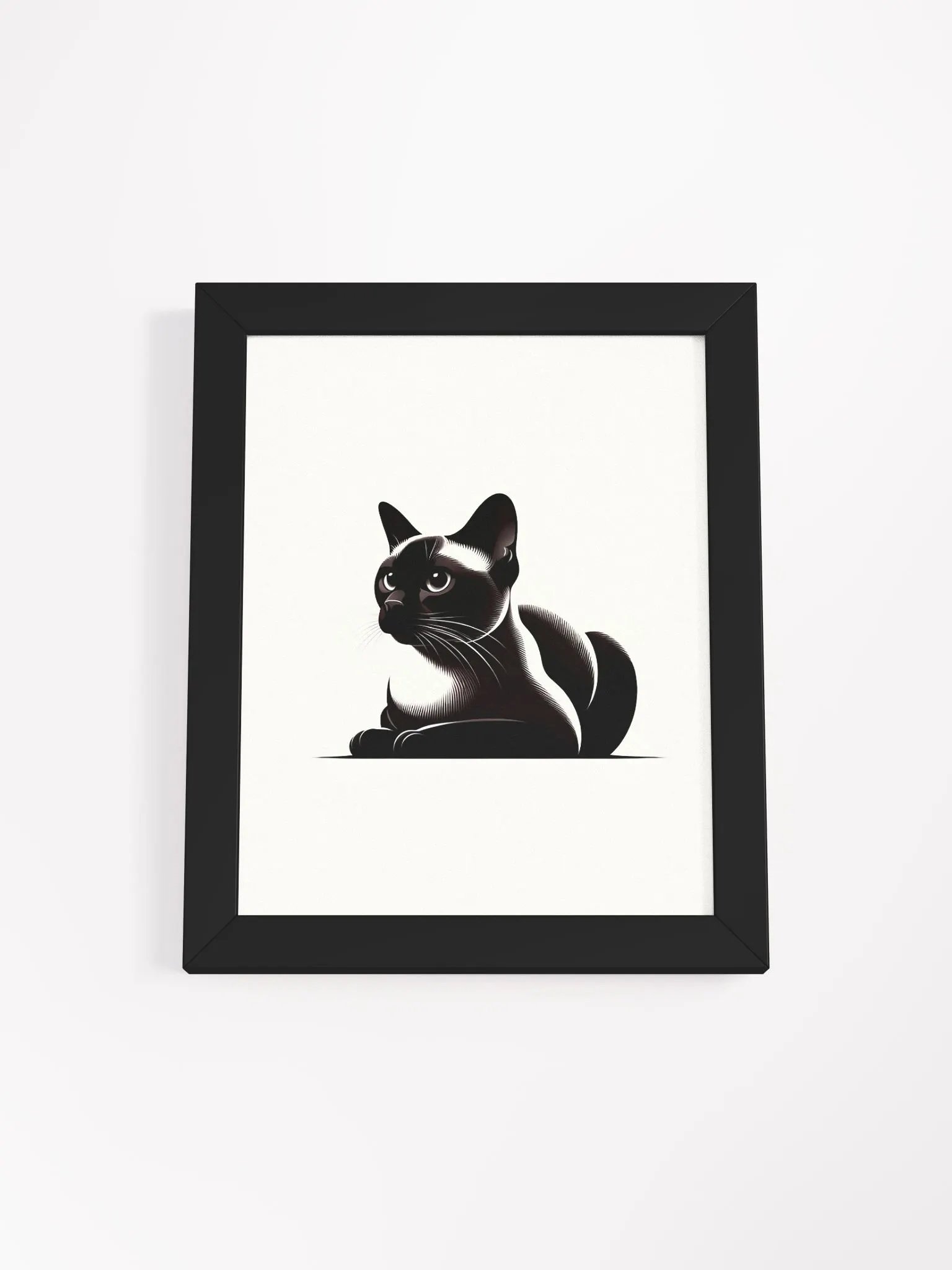 Framed High-Quality Matte Poster (in): Burmese product image (5)
