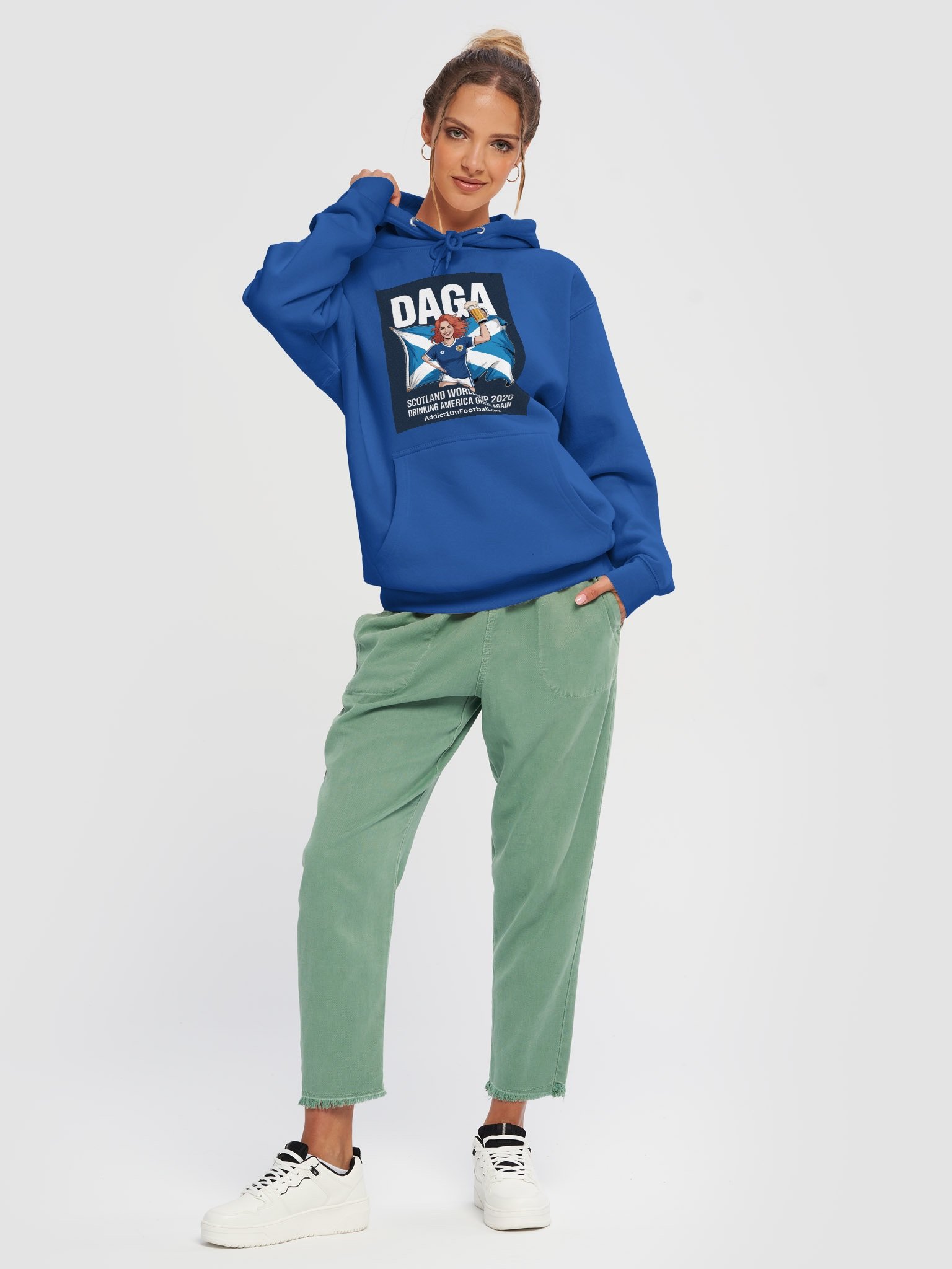 SCOTLAND 2026 – BLUE HOODIE - DRINK AMERICA GREAT AGAIN product image (5)