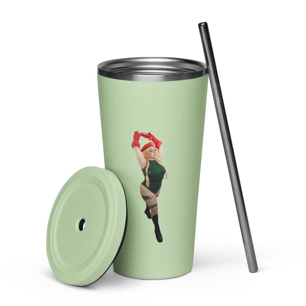 Cammy Insulated Tumbler w/ Straw product image (7)