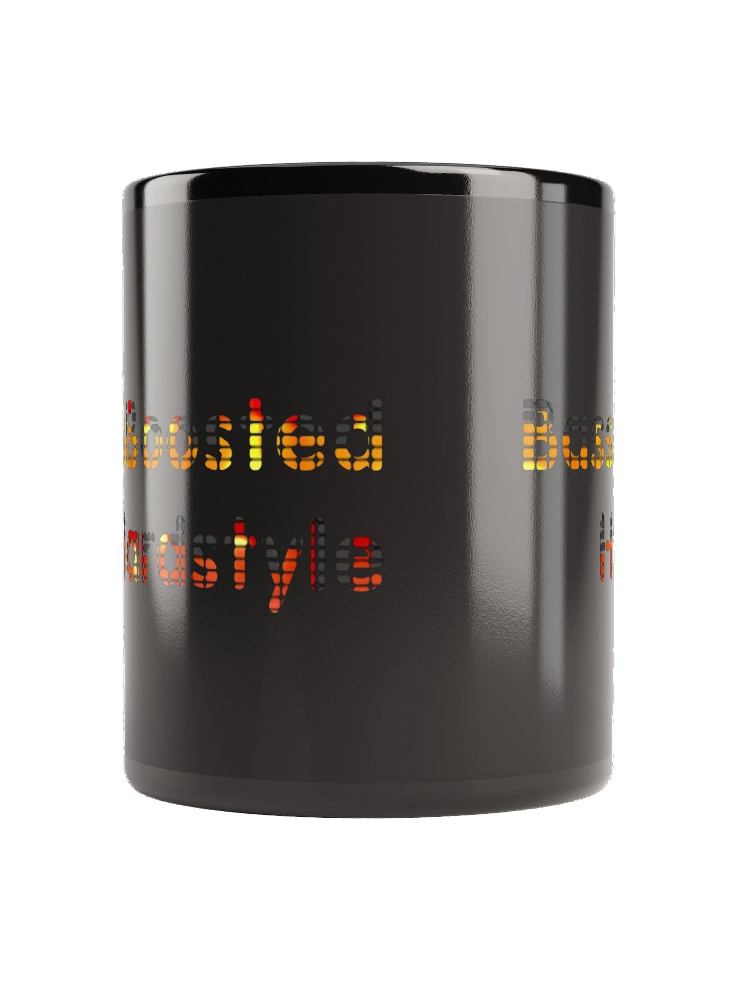 Black BassBoostedHardstyle Mug product image (3)