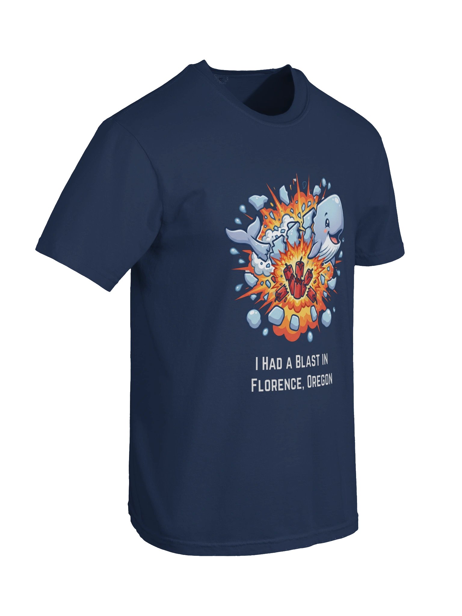 I Had a Blast in Florence, Oregon Relaxed T-Shirt product image (6)