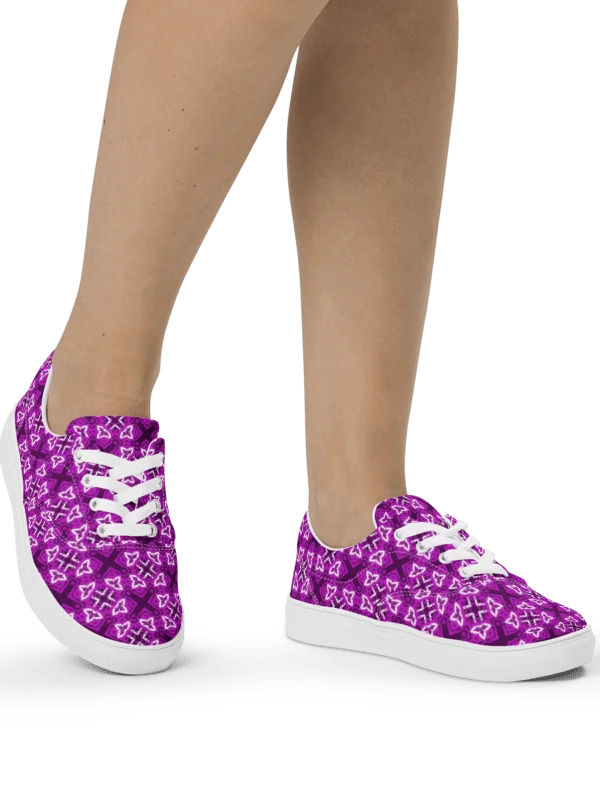 Geometric Fusion Lace-Up Shoes product image (5)