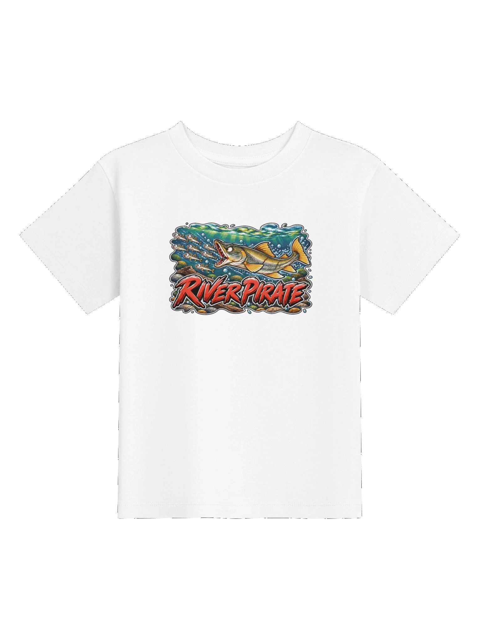 The Northern Pikeminnow RIVER PIRATE Toddler Tee product image (1)