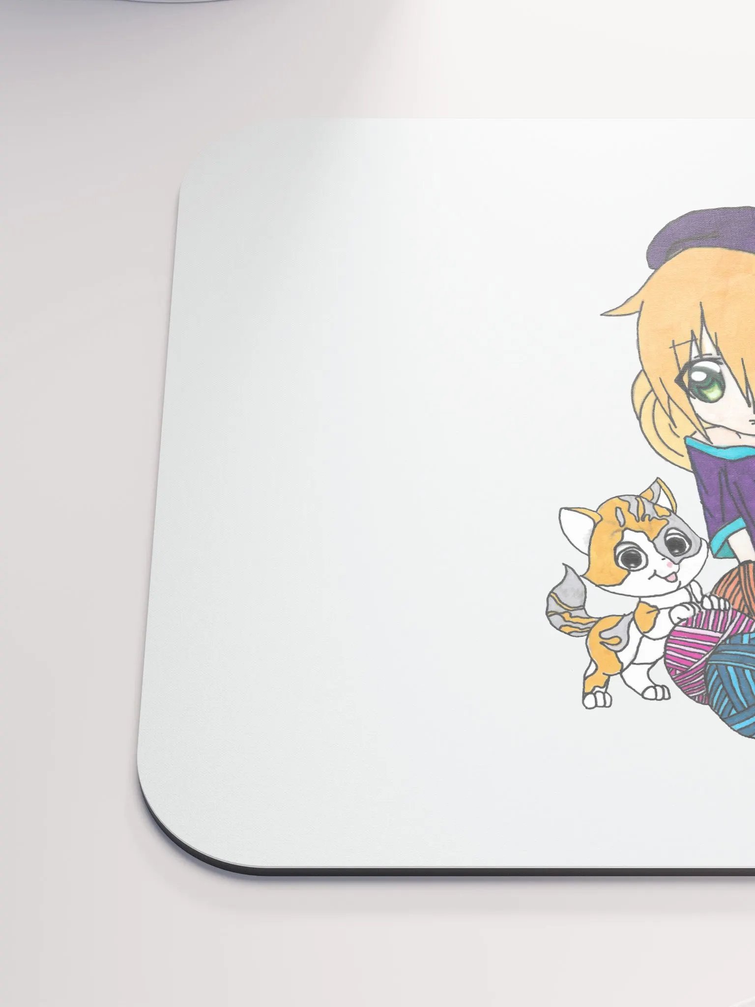 Xakaila and cats mousepad product image (6)