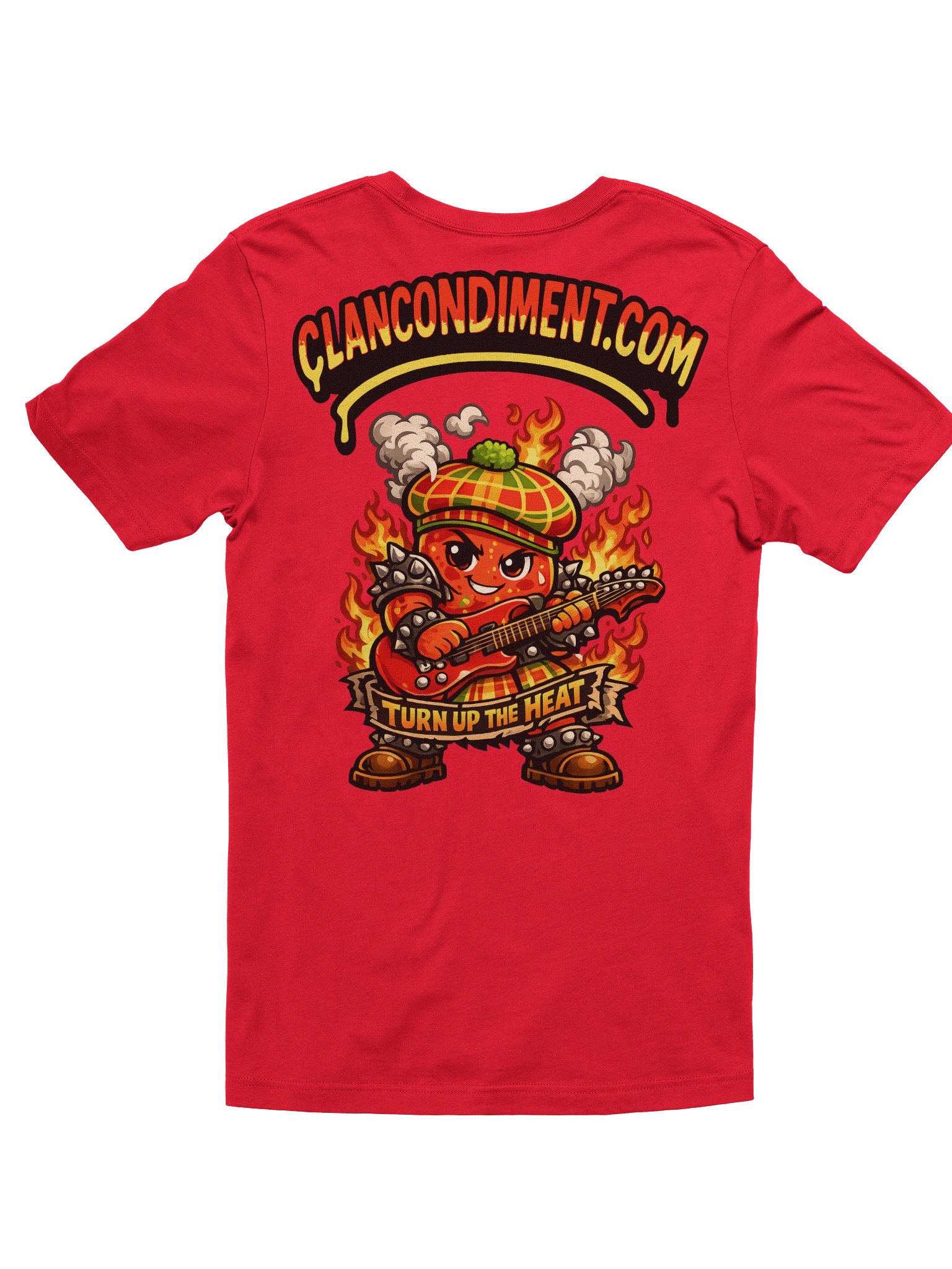 Clan Condiment — Hot Salsa Guitar Slayer Tee product image (2)