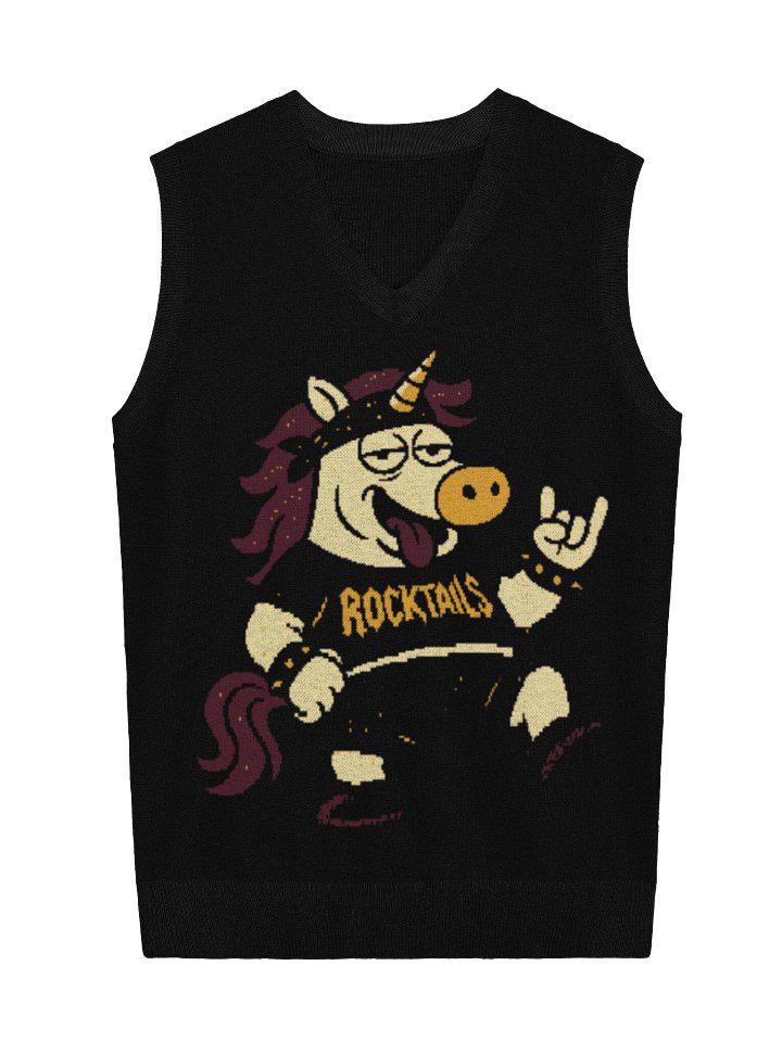 Boozy V-neck Sweater Vest product image (5)
