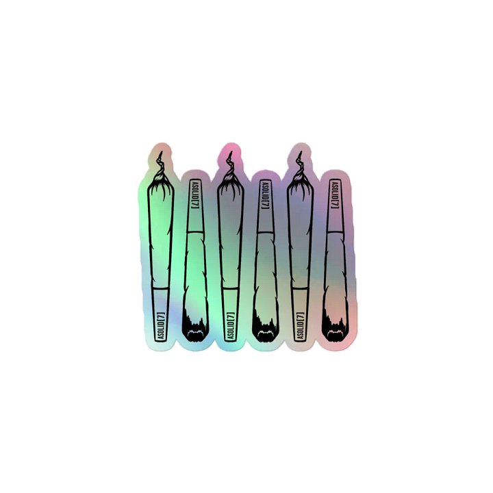 ASolid[7] Holographic Joint Stickers (Lit & Unlit Duo) - Plain product image (1)