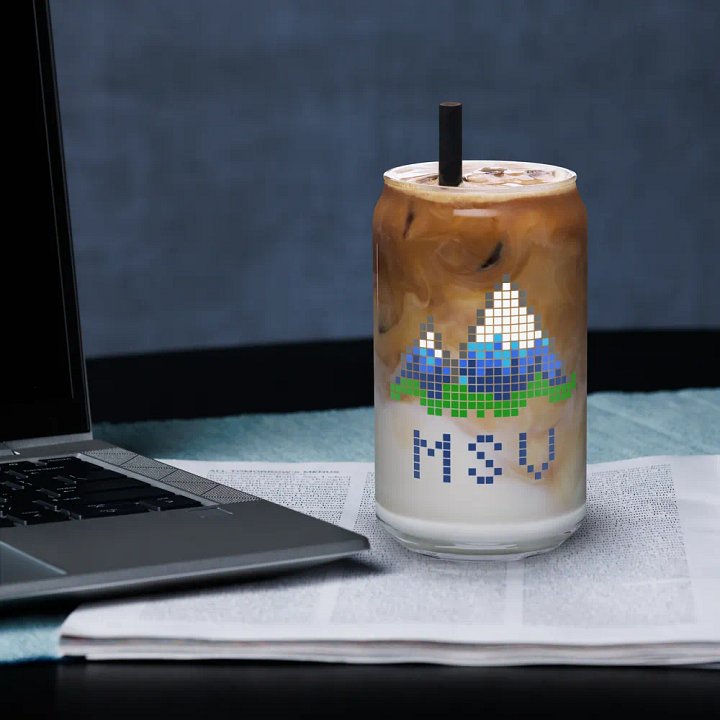 Friendly Critters: Mt. Shade Island Can-Shaped Glass product image (2)