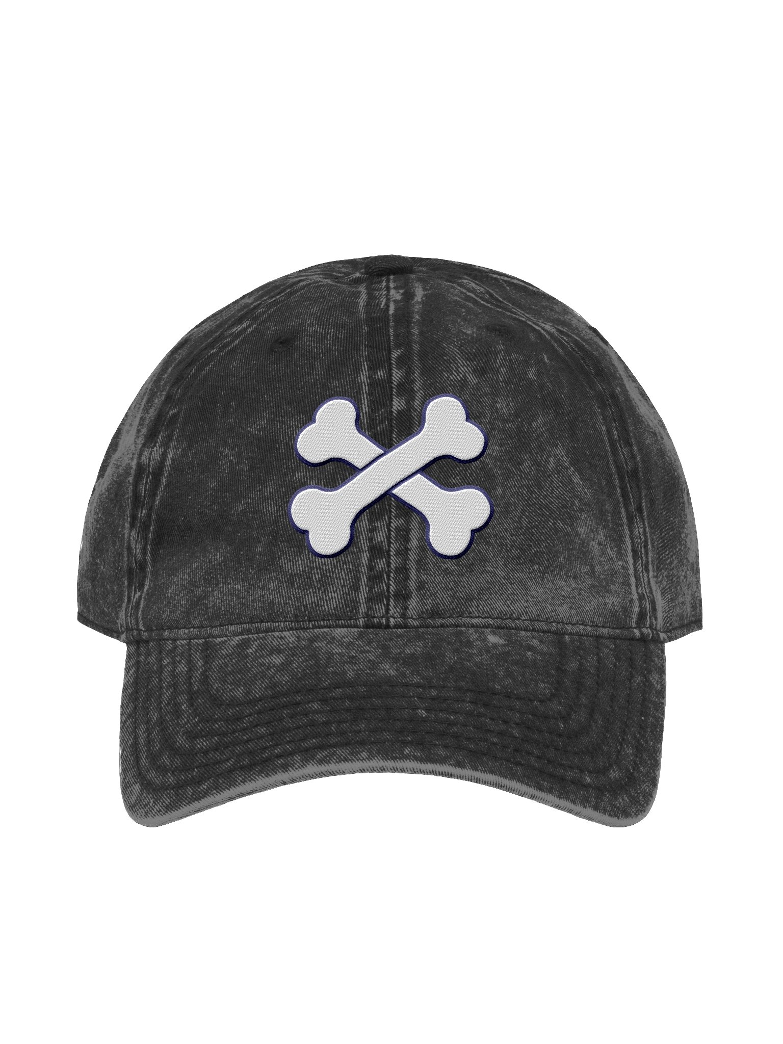 Crossbones Retro Dad Hat product image (1)