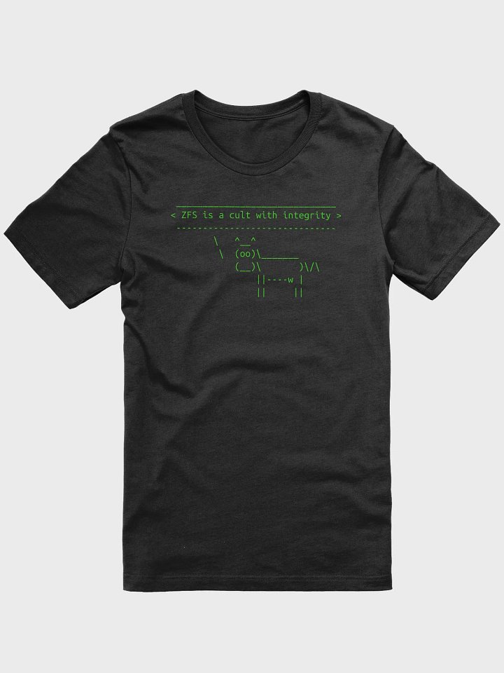 Cult of ZFS - Supersoft Ringspun Tee product image (3)