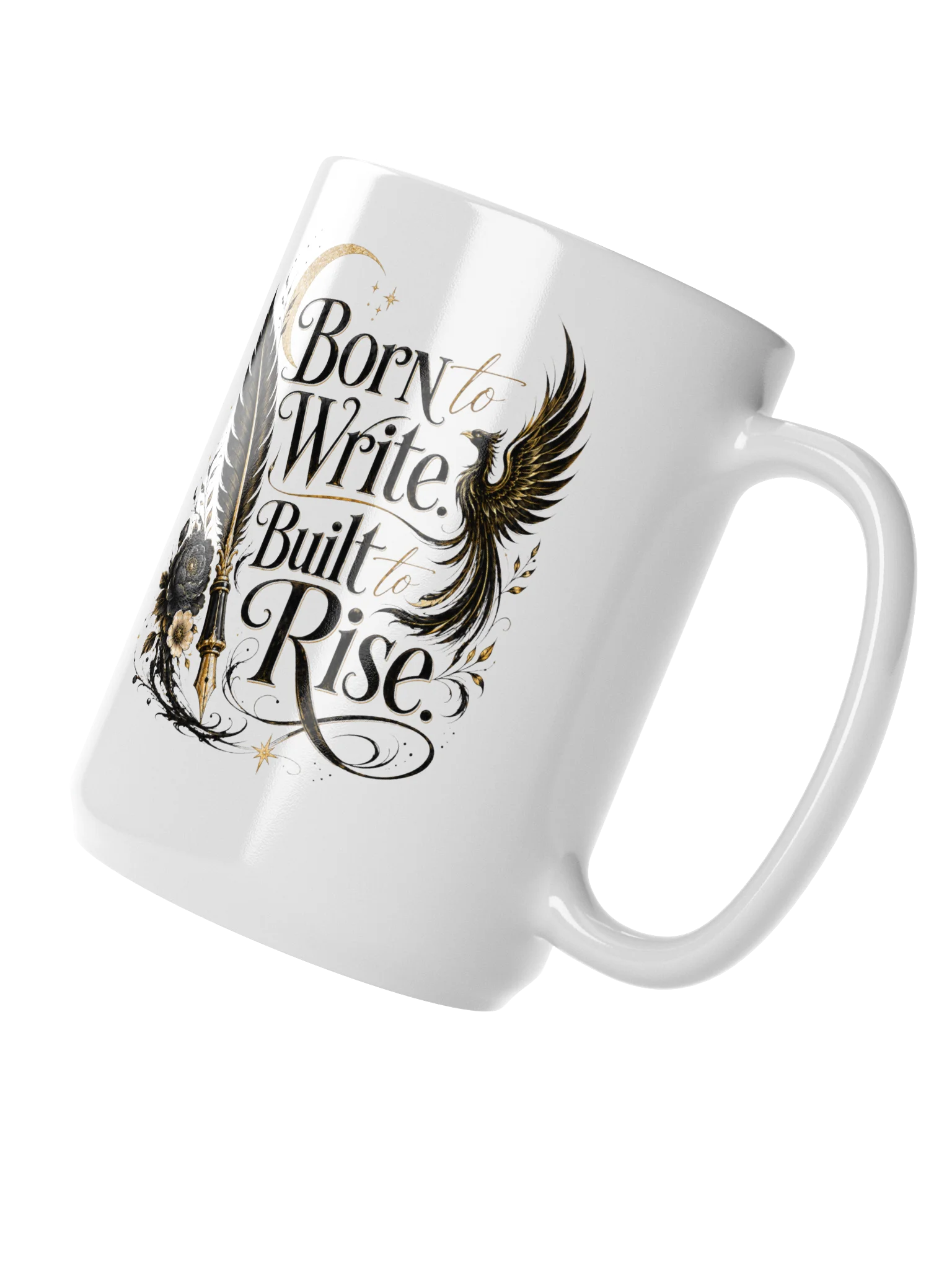 Born to Write Built To Rise Mug product image (4)