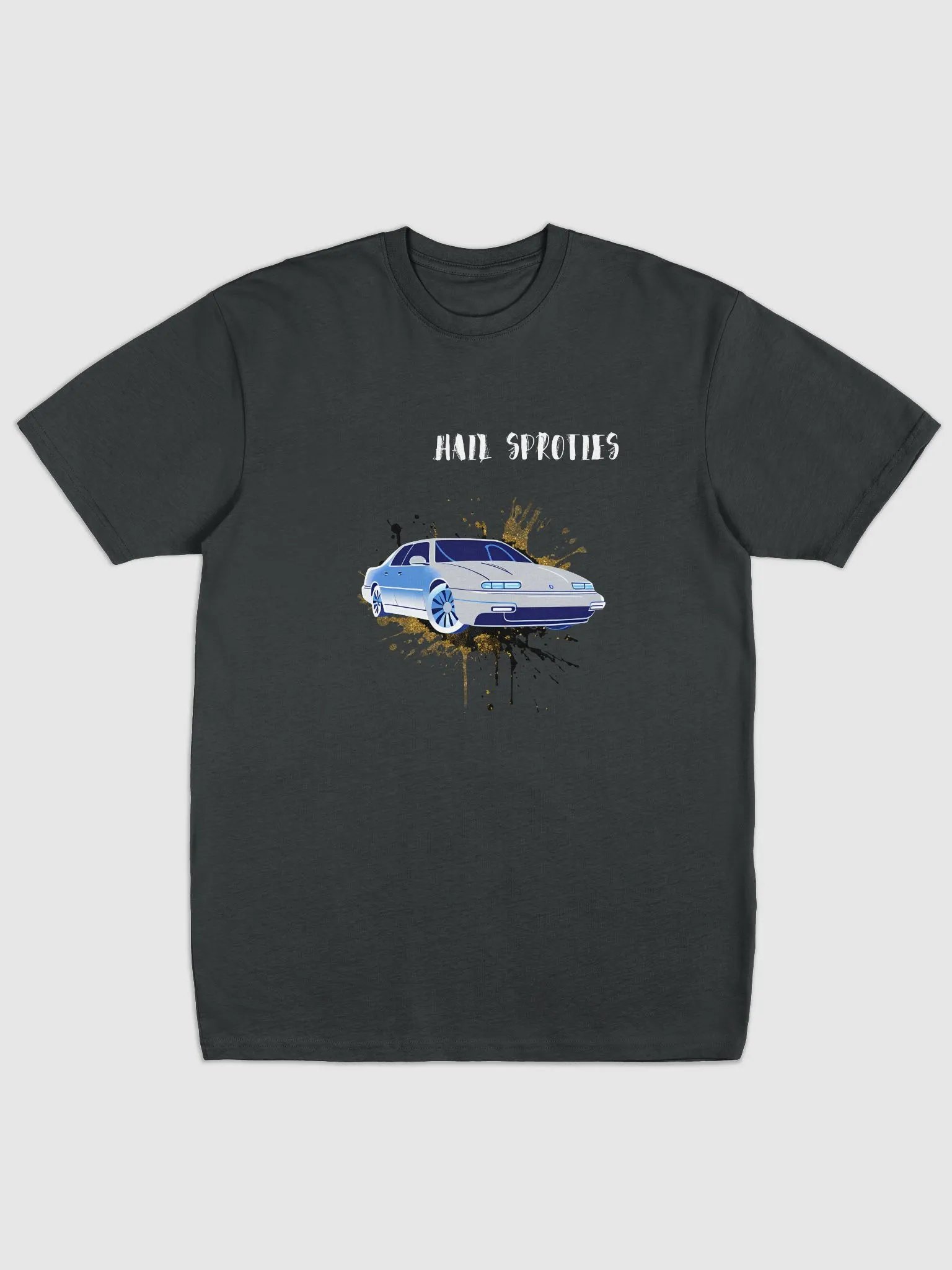 Futuristic Hover Car Glow Tee product image (1)