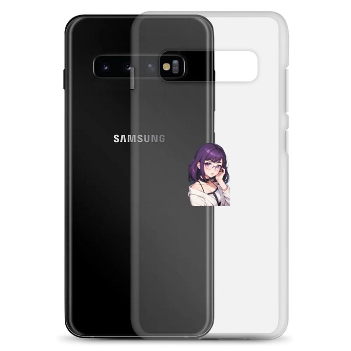(PURPLE WAIFU) K Clear Case for Samsung product image (2)