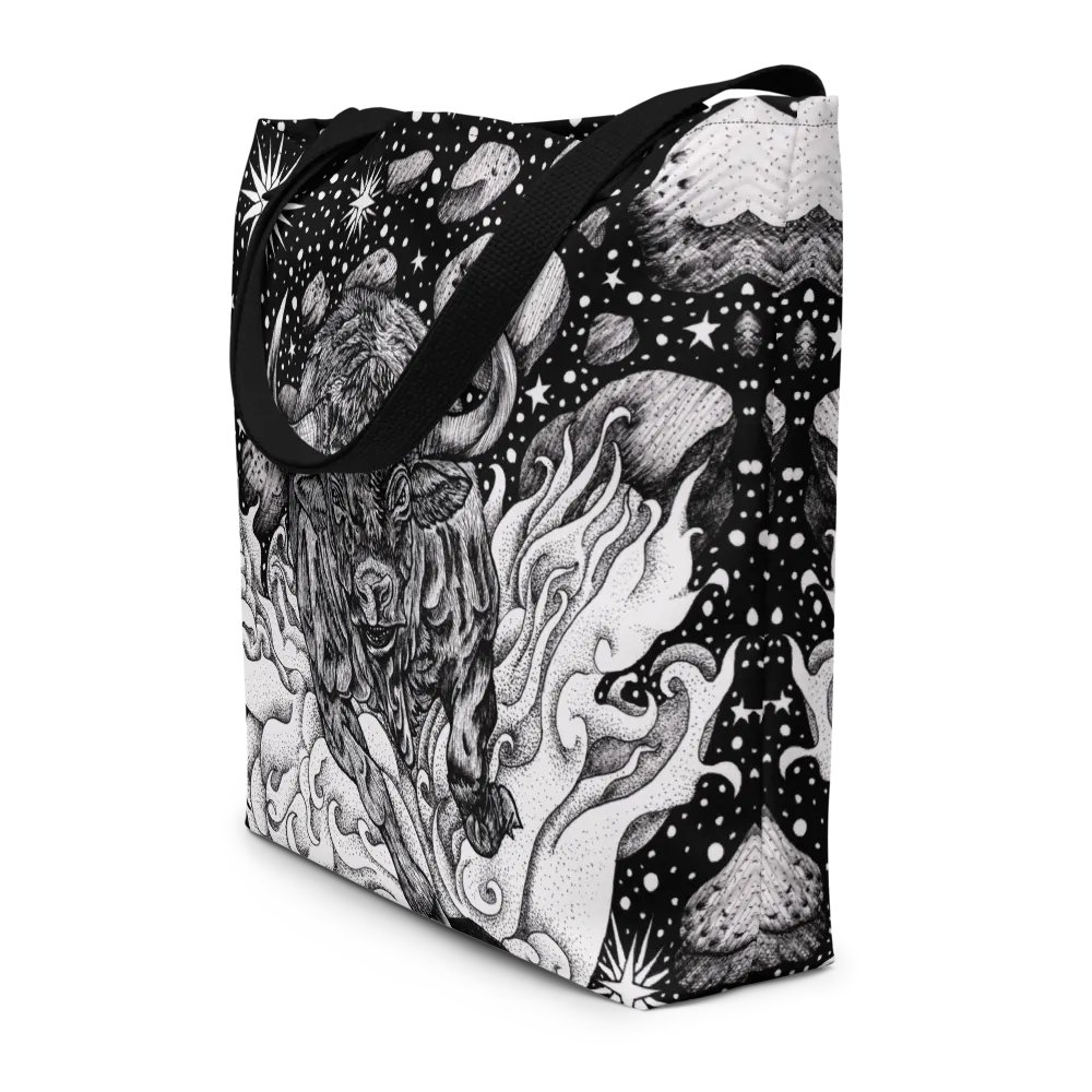 Taurus Zodiac All Over Print Tote Bag product image (8)