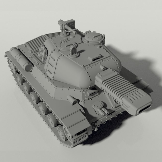 Grim IS-2 Heavy Tank STLs product image (4)