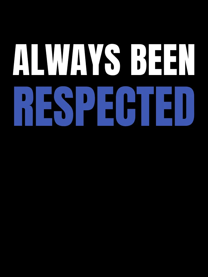 Always Been Respected – Identity Practice product image (1)